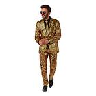 OppoSuits Golden Geo Star Kostym 58