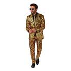 OppoSuits Golden Geo Star Kostym 46