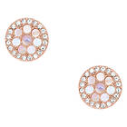 Fossil stiftörhängen Disc Mother-of-Pearl Studs JF02906791