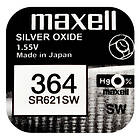 Maxell SR621SW silveroxidbatteri 364