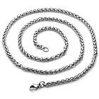 Northern Viking Jewelry Wheat Chain Link NVJKE005 halsband 55 cm