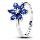 Pandora Timeless Non-stackable Sparkling Herbarium Cluster Sterling silver ring 193000C01-56