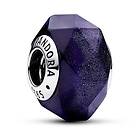 Pandora Moments Faceted Blue Murano Glass Sterling silver glass berlock 792984C00