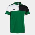 Joma Crew V Short Sleeve Polo Grönt 3XL Man