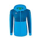 Erima Six Wings Training Full Zip Sweatshirt Blå 42 Kvinna