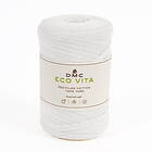 DMC Garn Eco Vita Tape Yarn bandgarn 250g vit