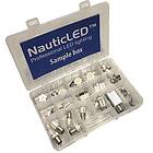 Nauticled provlåda med 36 LED-lampor och adapter