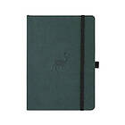 Dingbats* Wildlife Soft Cover A5 Dotted Green Deer Notebook