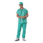 Medium Doktor Scrubs Maskeraddräkt