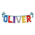 Oliver Ballonggirlang Folie Namn