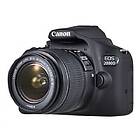 Canon EOS 2000D + 18-55/3,5-5,6 III + 75-300/4,0-5,6 III