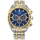 Citizen CA4544-53L Men's Chronograph Eco-Drive Blue Dial Watch