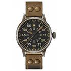 Laco 862099 Speyer Erbstruck Pilotes Leather Watch