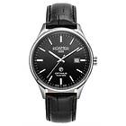 Roamer 983983 41 85 05 Optimus Automatic Black Dial Watch