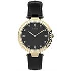 Timex TW2V45100 Women's Legacy Black Dial Black Leather Watch