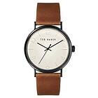 Ted Baker BKPPGF110 Men's Phylipa Tan Leather Strap Watch