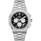 Rotary GB05450/65 Men's Regent Black Chronograph Dial Watch