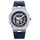 Rotary GS05415/05 Men's Regent Automatic Blue Skeleton Watch