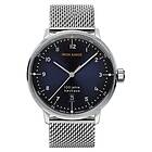 Iron Annie 5046M-3 Bauhaus Blue Dial Stainless Steel Watch