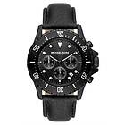 Michael Kors MK9053 Everest Black Chronograph Dial Black Watch