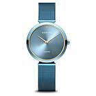 Bering 18132-CHARITY1 Charity Arctic Blue Sunray Dial With Watch