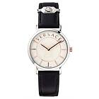 Versace VEK400721 ESSENTIAL (36mm) White Dial Black Watch