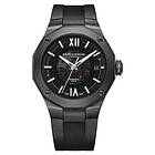 Baume & Mercier M0A10617 Riviera Black Plated Skeleton Dial Watch