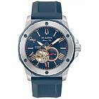 Bulova 98A282 Men's Marine Star| Automatic Blue Dial Watch