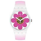 Swatch SO32M104 Bioceramic Flower Power FLOWER HOUR Watch