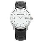 Baume & Mercier M0A10414 Classima White Dial Black Watch