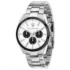 Maserati R8853151004 Men's Attrazione (43mm) White Dial Watch