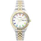 Timex TW2V61600 Womens Legacy Rainbow White Dial Two-Tone Watch