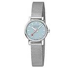 Mondaine MSE.26140.SM Women's Evo2 Turquoise Dial Steel Watch