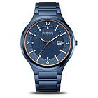 Bering 14442-797 Solar Men's (42mm) Blue Dial Blue Watch