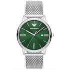 Emporio Armani AR11578 Men's (42mm) Green Dial Stainless Watch