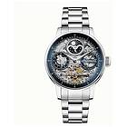 Ingersoll I07707 The Jazz Automatic Blue Skeleton Dial Watch