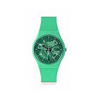 Swatch SO28G108 Photonic Turquoise (39mm) Turquoise Dial Watch