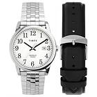 Timex TWG063200 Men's Easy Reader Box Set (38mm) White Dial Watch