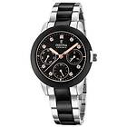 Festina F20497/3 Women's Black Ceramic Stainless Steel Watch