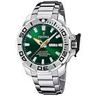 Festina F20665/2 Men's Diver (46.3mm) Green Dial Stainless Watch