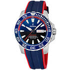Festina F20662/1 Men's Diver (45mm) Blue Dial Blue and Red Watch