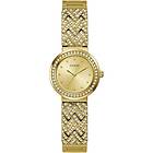 Guess GW0476L2 Women's Treasure Gold Dial Gold Crystal Watch