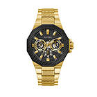 Guess GW0636G2 Men's Indy (45mm) Black Dial Gold-Tone Watch