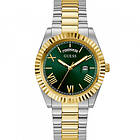 Guess GW0265G8 Men's Connoisseur Green Dial Two Tone Watch