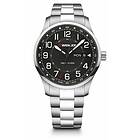 Wenger 01,1541.128 Attitude Black Dial Stainless Steel Watch