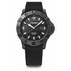 Wenger 01,0641.134 Seaforce 43mm Black Rubber Strap Watch