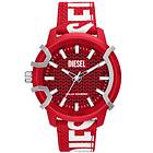 Diesel DZ4620 Griffed Red Dial Red Recycled Ocean Watch