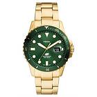 Fossil FS6030 Men's Blue (42mm) Green Dial Gold-Tone Watch