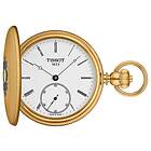 Tissot T8674053901300 Savonnette Mechanical Yellow Gold Tone Watch