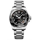 Longines L37904566 HydroConquest GMT (41mm) Sunray Black Watch